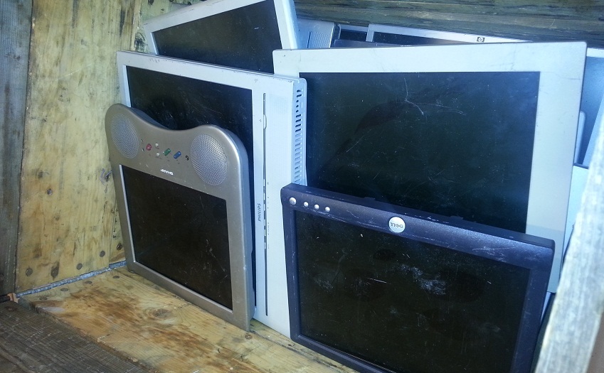 The monitors to be picked up